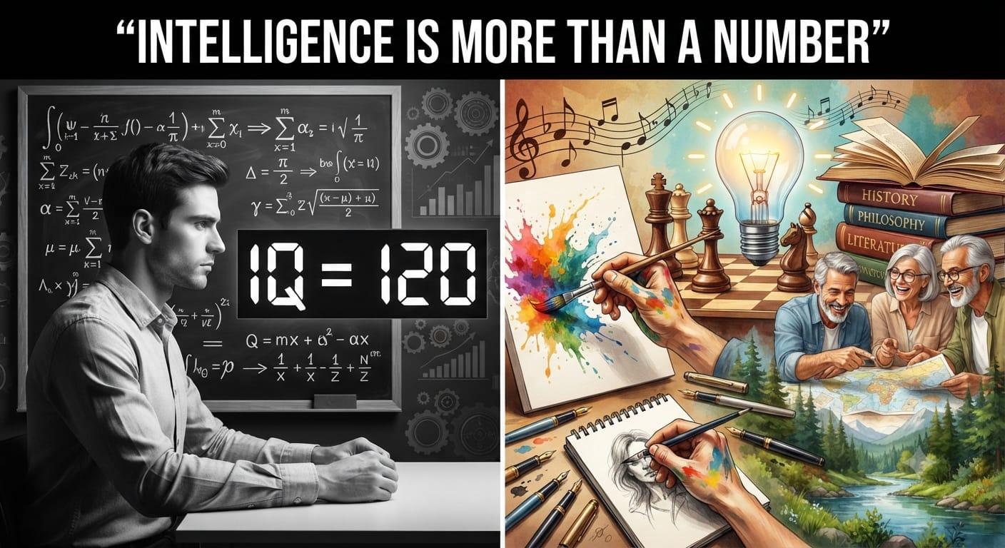 IQ was never designed to measure human intelligence!